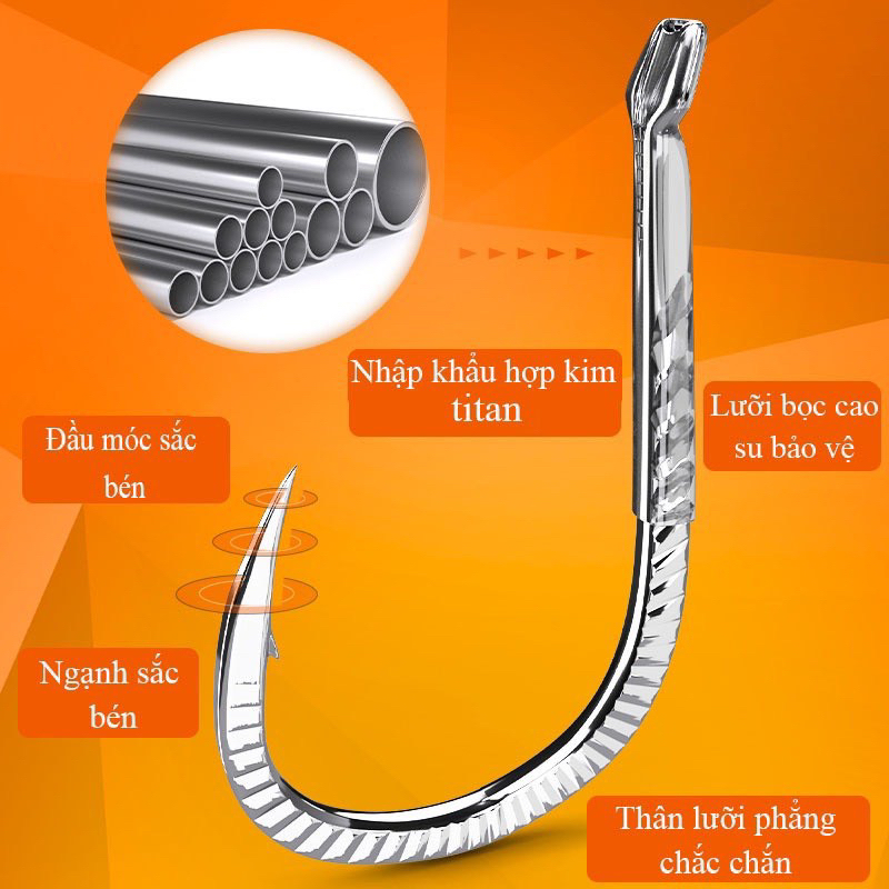 Lưỡi Dăn Hàng Powerfull có ngạnh