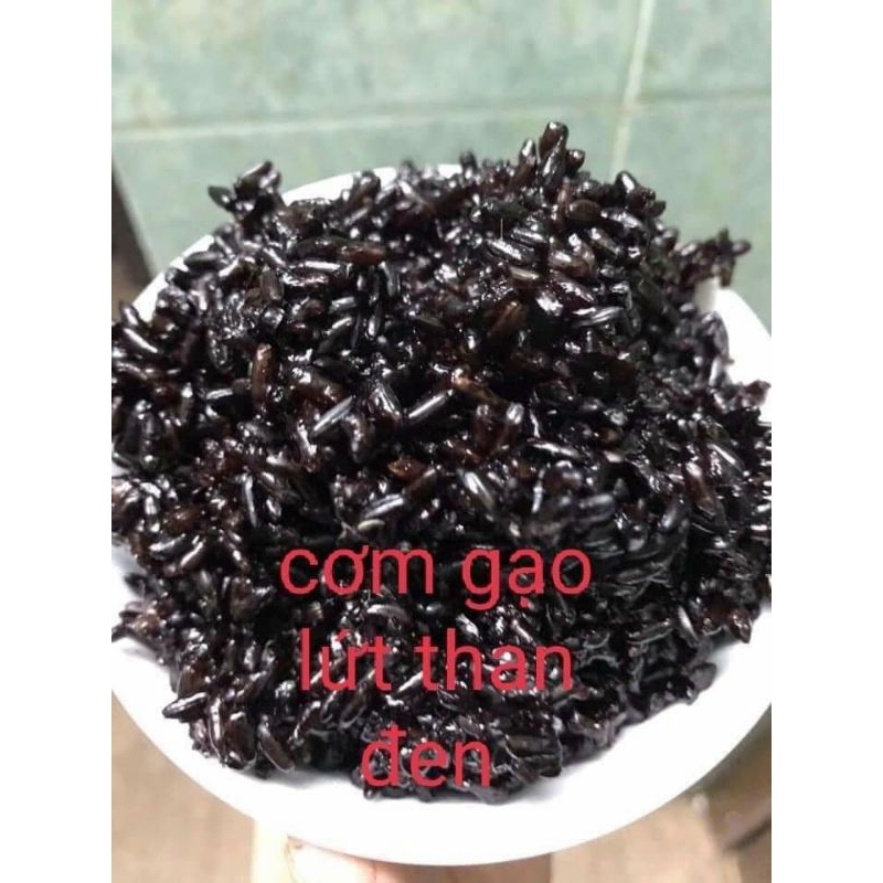 sỉ 10kg gạo lứt dẻo đen Điện Biên date mới