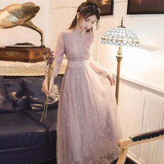Đầm ren cao cấp dáng dài siêu xinh