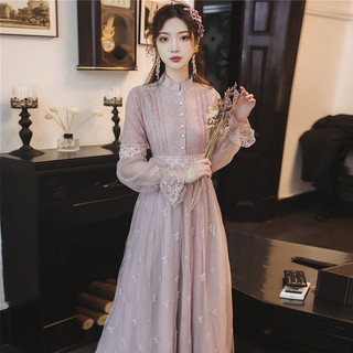 Đầm ren cao cấp dáng dài siêu xinh