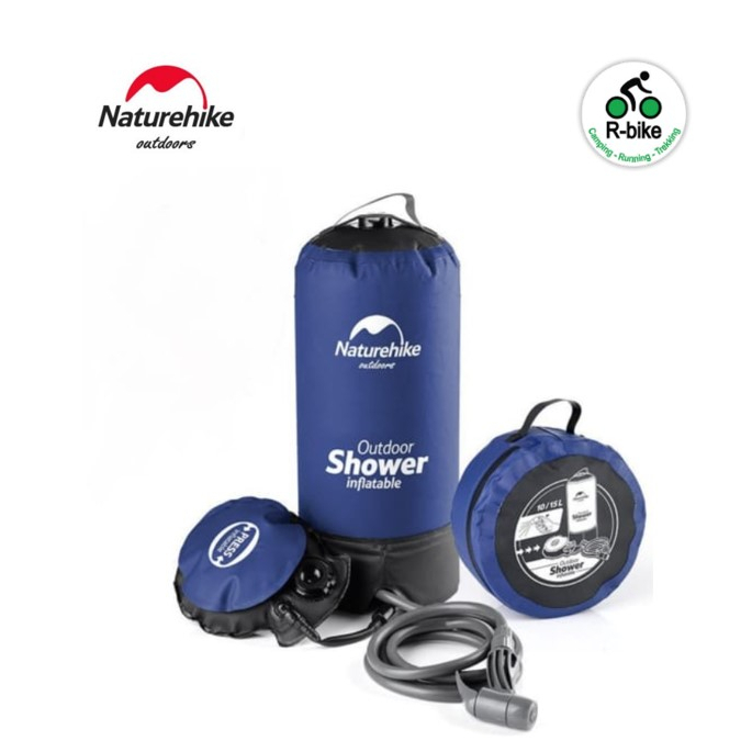 Bộ tắm vòi hoa sen dã ngoại di động 11L Naturehike NH17L101-D