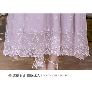 Đầm ren cao cấp dáng dài siêu xinh