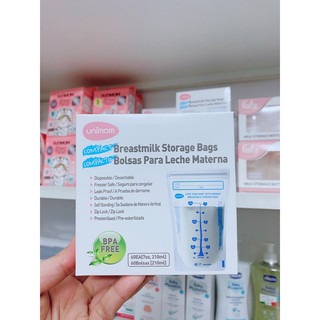 Túi trữ sữa Unimom Compact 210ml
