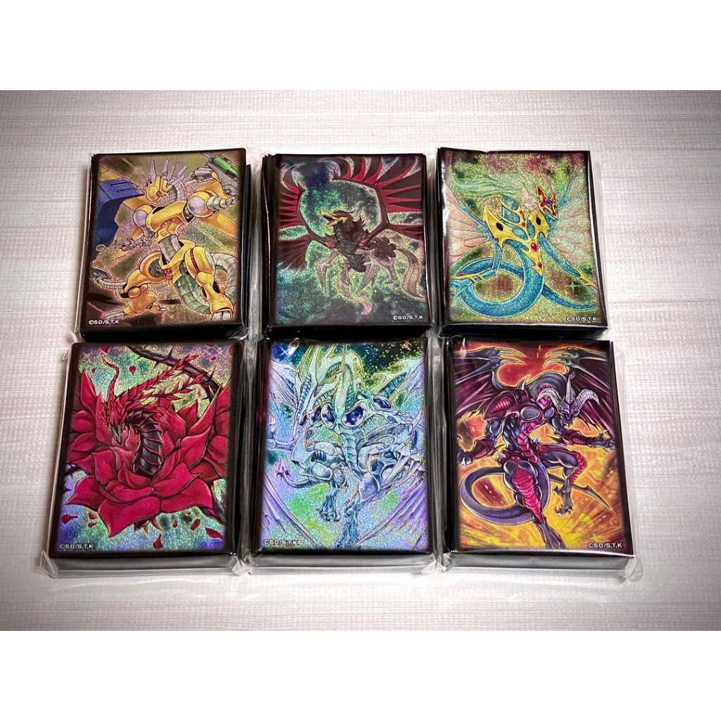 Phụ kiện Yugioh! Bọc bài Yugioh Signer Dragon Set:Stardust Black Rose Ancient Fairy Red Archfiend Black Wing Power Tool