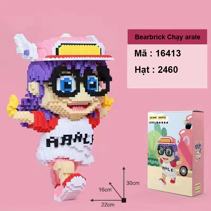 Mô hình lắp ráp bearbrick 42cm đồ chơi xếp hình pikachu thông minh dành cho trai và gái