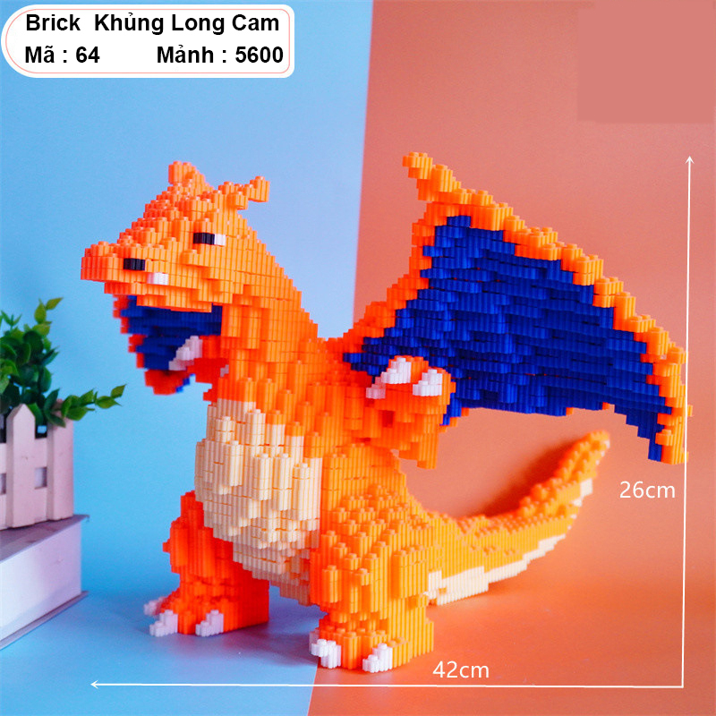 Mô hình lắp ráp bearbrick 42cm đồ chơi xếp hình pikachu thông minh dành cho trai và gái