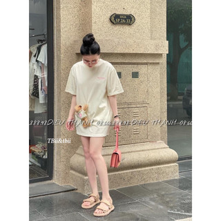 Áo Phông Gấu Lưng Thêu L1