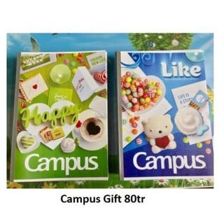 Vở campus 80 trang gift - kẻ ngang