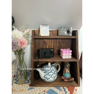 Kệ gỗ để bàn kệ trang trí phòng khách kệ trà đạo gỗ Tự Nhiên cao cấp phong cách tối giản hiện đại!