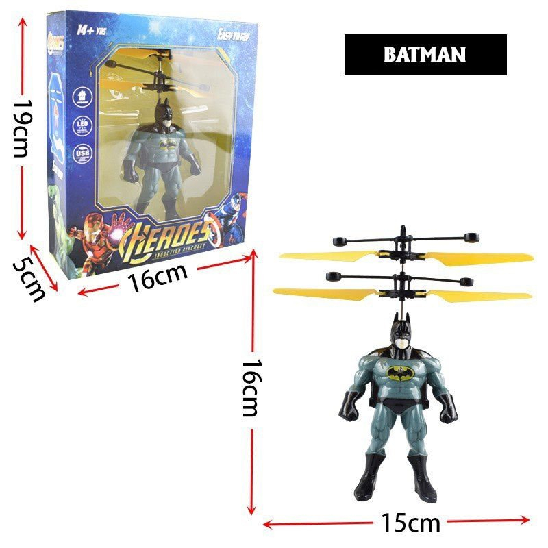 Mô Hình Nhân Vật Siêu Anh Hùng Bay Cảm Ứng