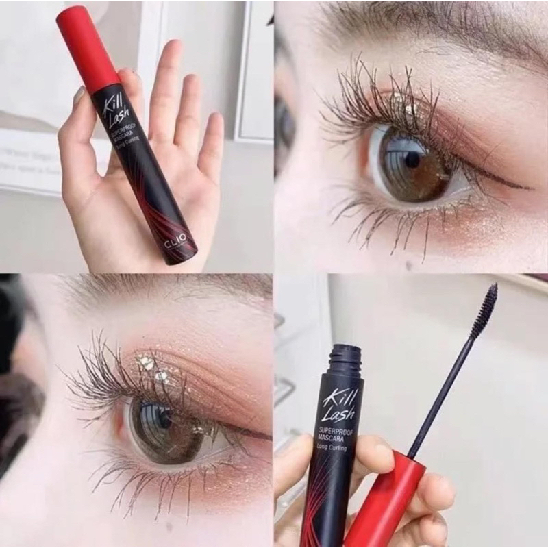 Có sẵn - Chuốt mi CLIO Kill Lash Superproof Mascara dài và tơi mi