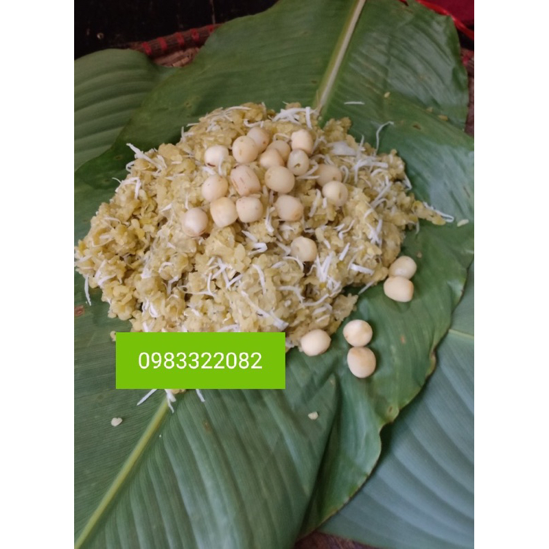 Xôi cốm, cốm xào 500gr ship hoả tốc HN