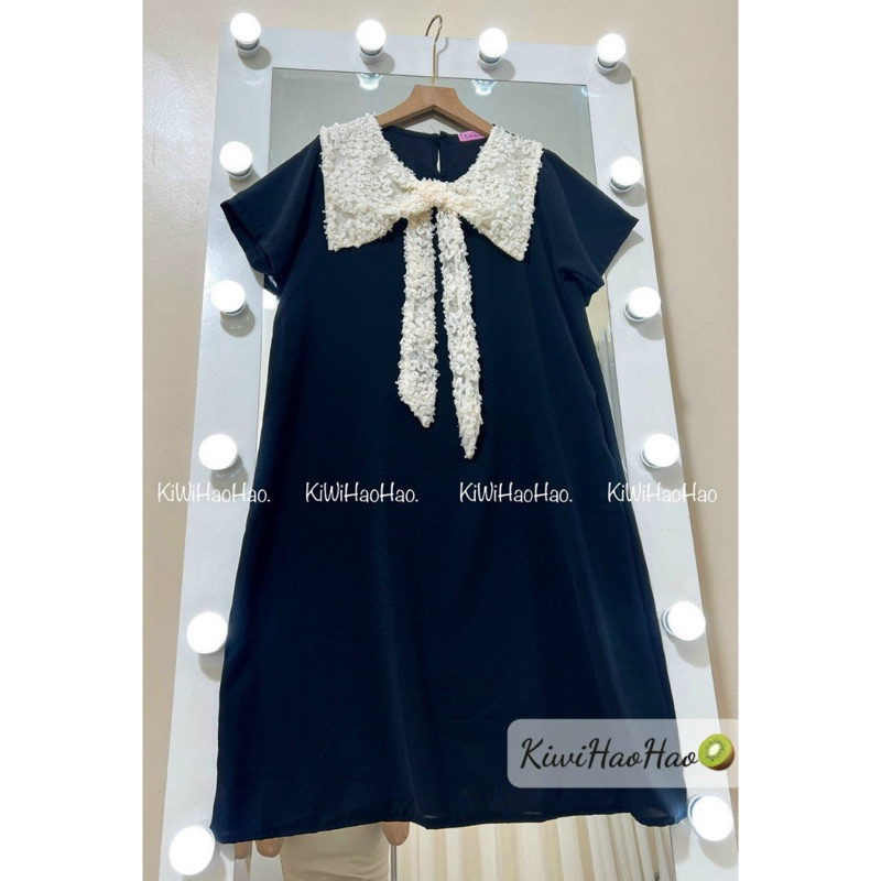 Váy BBD Phối Cổ Nơ  siêu xinh dành cho nữ