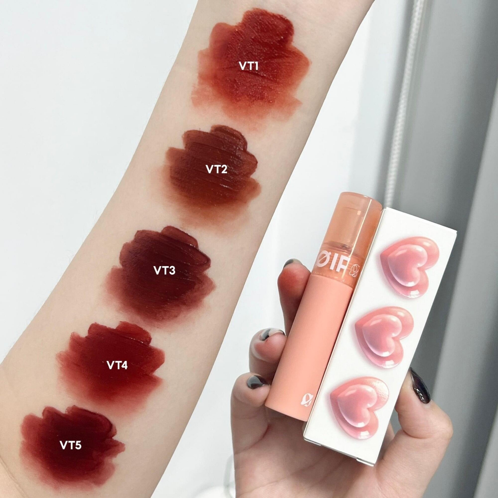 Son Kem Lì Merzy Foif Daily Velvet Tint  Thuần Chay, Mịn Mượt Lâu Trôi 3g - Bijou