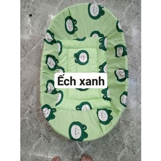 Bọc nệm lót Nôi tre đặt võng cho bé đủ Size