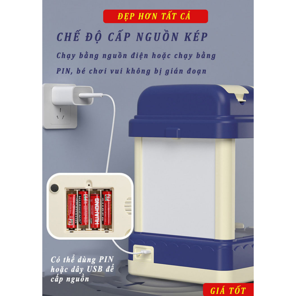 MÁY GẮP THÚ BÔNG MINI CHO BÉ, QUÀ TẶNG CHO BÉ CỰC ĐÁNG YÊU