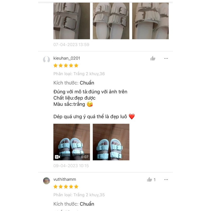 Dép Nữ Thời Trang 2 Quai Nhún Nữ Tính Đế Bánh Mì 2,5cm Mới 2022