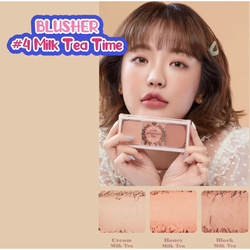 Có sẵn - Bảng phấn má hồng IM MEME Afternoon Tea Blusher Palette [I’m meme - ChiinBeauty]