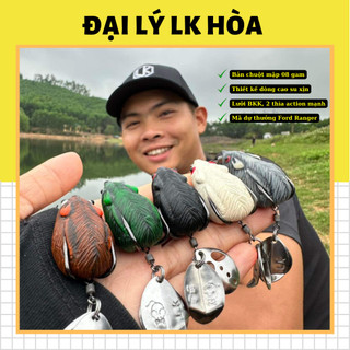 Nhái hơi Chuột Lk Hòa Bản nổi mập 8g lưỡi BKK, bản nổi mini 7g lưỡi trắng, Bản lửng 12g