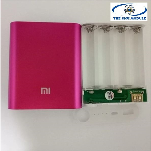 Box Sạc Pin Dự Phòng 4Cell + Mạch Sạc