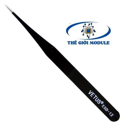 Nhíp gắp linh kiện Vetus ESD-12 (loại thẳng)