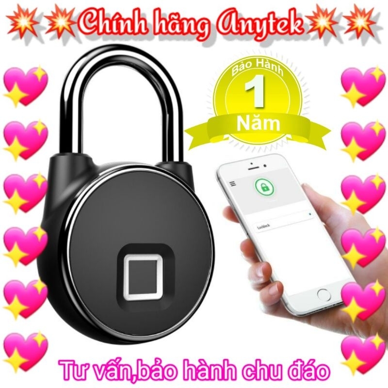 Ổ KHÓA VÂN TAY FINGERPRINTS LOCK P22+ (Kết nối App-Bluetooth)