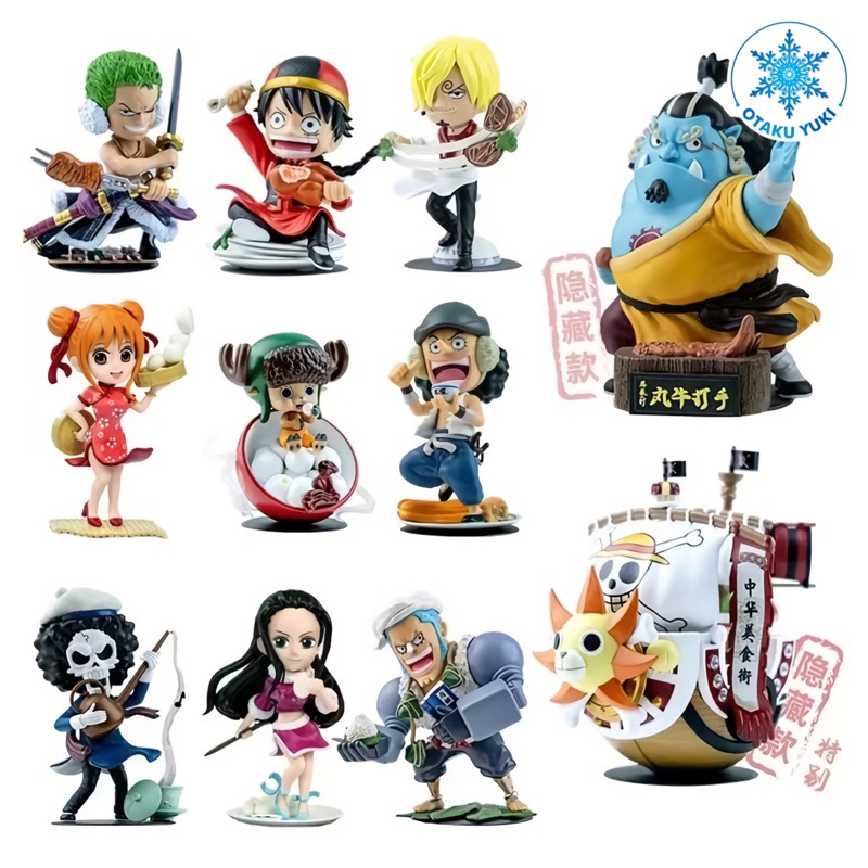 Mô Hình Blind Box One Piece Chinese Food Street