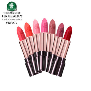 Son lì dạng thỏi cao cấp có dưỡng môi hàn quốc vdivov lip cut rouge 3.8g
