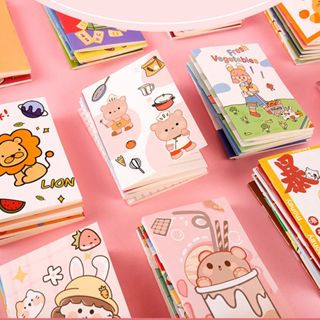 Vở mini ghi chú hàn quốc hoạt hình cute