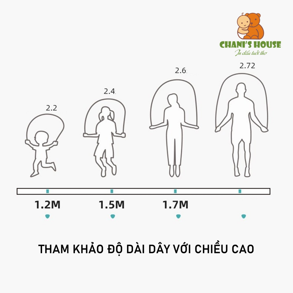 DÂY NHẢY MIDEER CHUYÊN NGHIỆP CAO CẤP CHO BÉ KÈM TÚI ĐỰNG