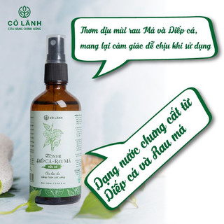 Toner Diếp Cá Rau Má 100ml