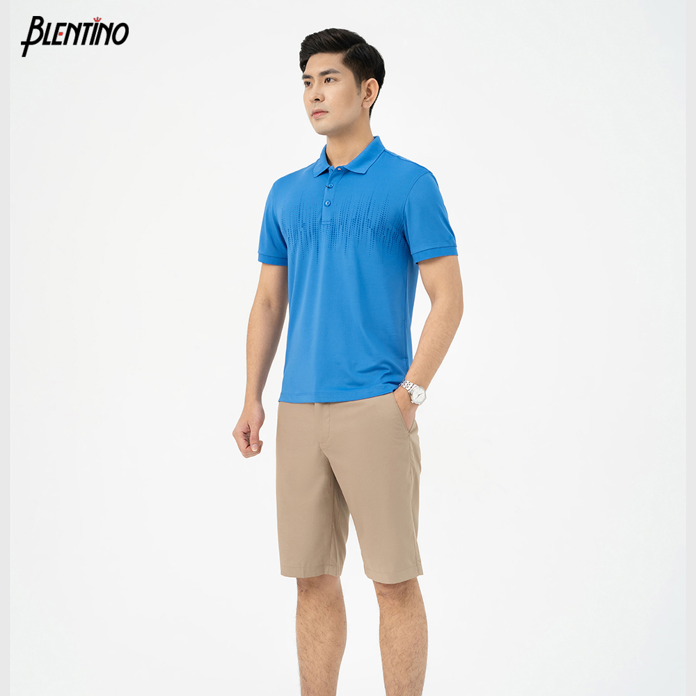 Áo Polo Nam Có Cổ Blentino PL2303 - Form Slim Fit, Vải Thấm Mồ Hôi, Không Nhăn Co Giãn Mềm Mịn