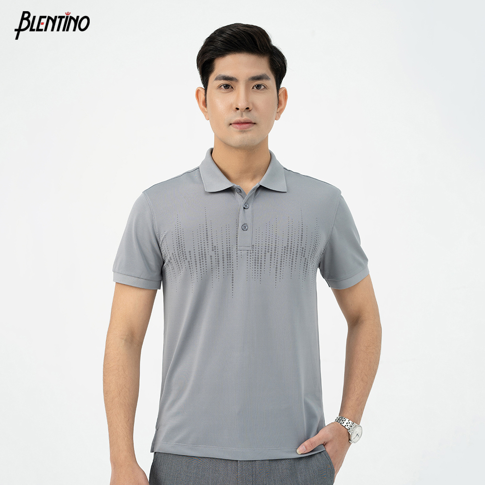 Áo Polo Nam Có Cổ Blentino PL2303 - Form Slim Fit, Vải Thấm Mồ Hôi, Không Nhăn Co Giãn Mềm Mịn