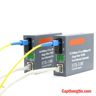 Bộ chuyển đổi quang điện netlink htb-3100a/b 10/100mb