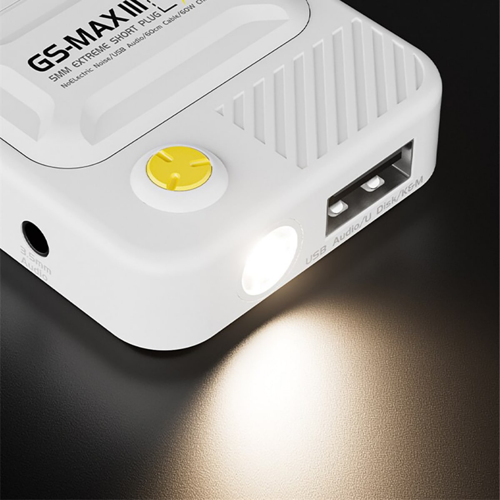Cáp chuyển đổi tai nghe Plextone Gs Max Pro III Type C sang 3.5mm hỗ trợ ipad vừa nghe nhạc vừa sạc siêu nhanh 60W USB