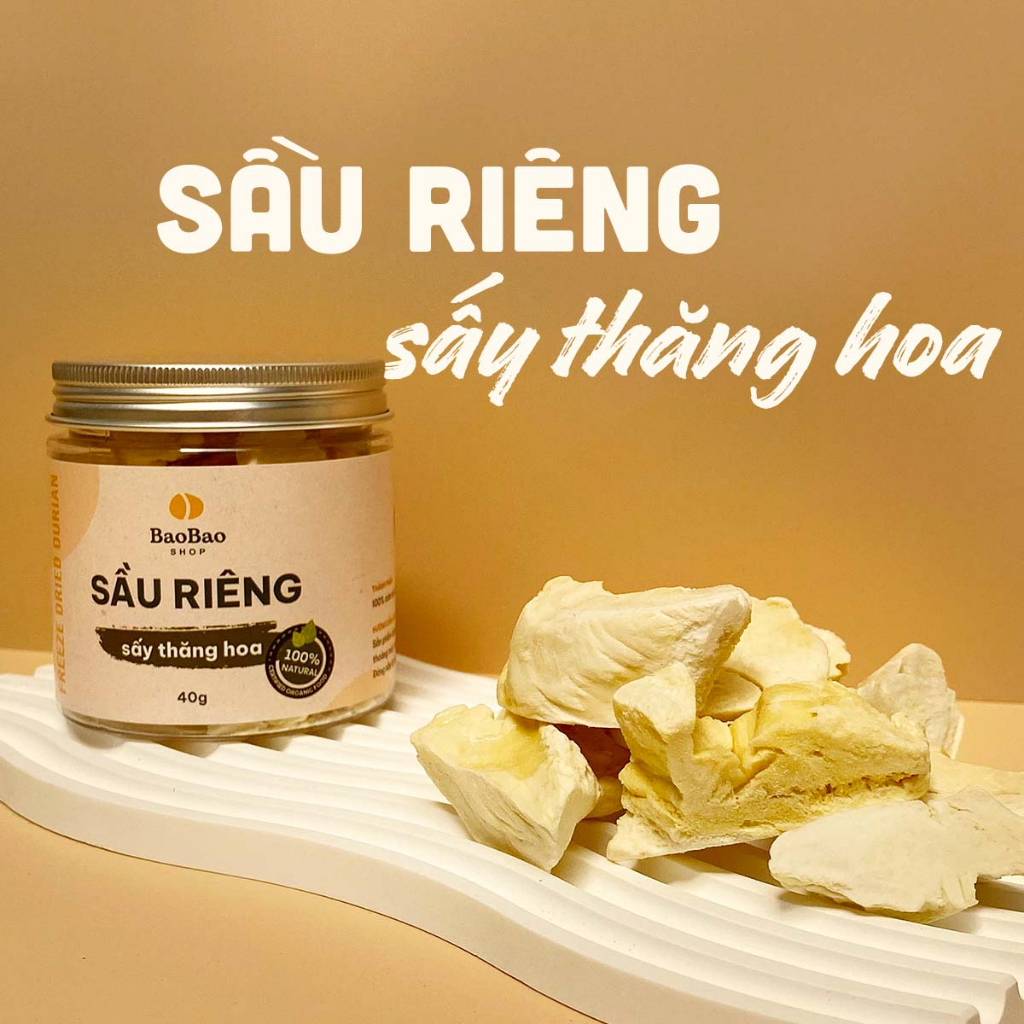 Sầu Riêng Sấy Thăng Hoa BaoBao