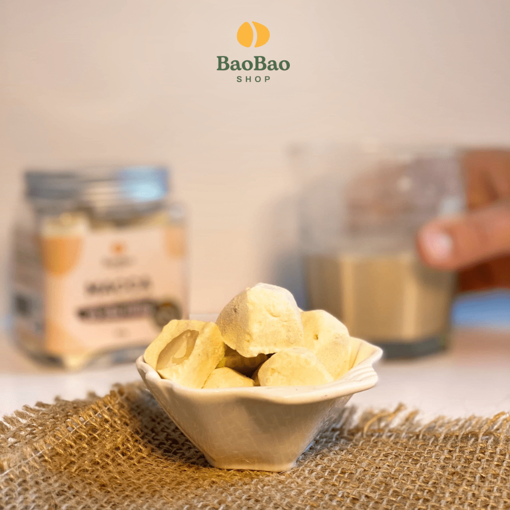 Hạt Macca Vỏ Sầu Riêng - Không Hôi Dầu - Giòn Ngon - BaoBao