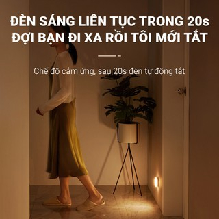 Đèn cảm ứng chuyển động, Đèn Led tròn cảm biến dán tường thông minh không dây dán tủ quần áo, cầu thang, tolet..