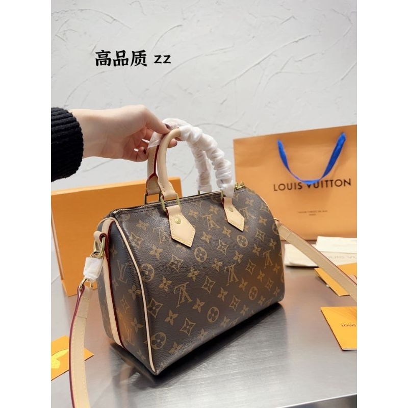 Túi xách nữ LV Speedy hàng Super sz25cm da thật cực đẹp fullbox nam châm