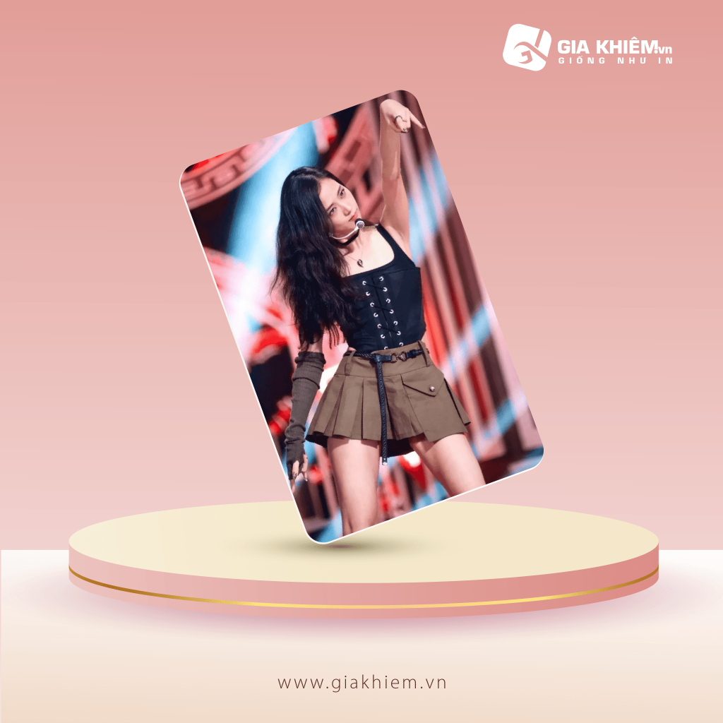 Card bơi BLACKPINK  Card nhựa dày như thẻ ATM CCCD