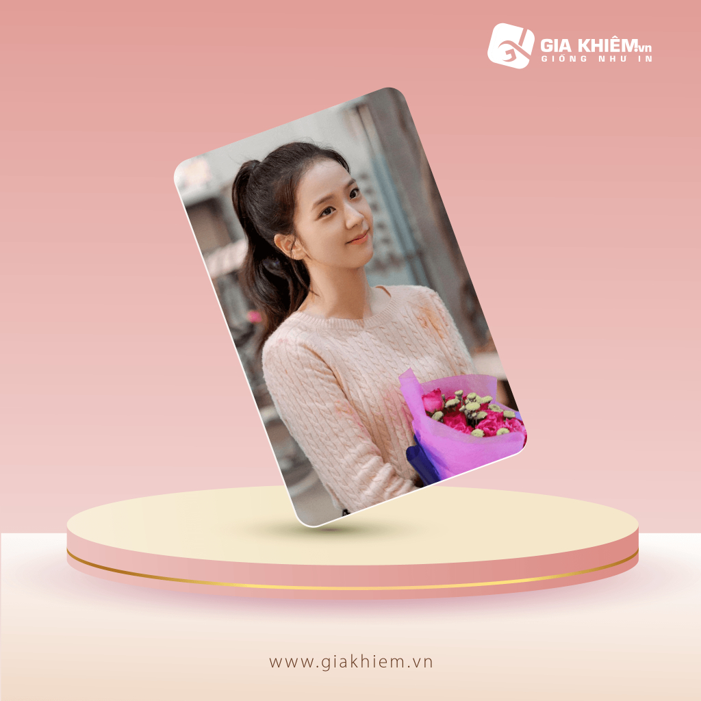 Card bơi BLACKPINK  Card nhựa dày như thẻ ATM CCCD