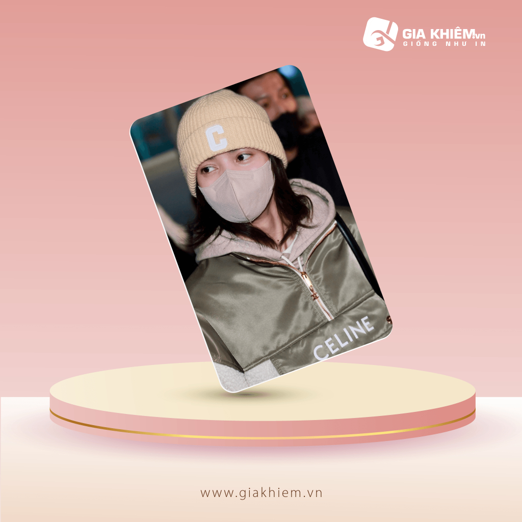 Card bơi BLACKPINK  Card nhựa dày như thẻ ATM CCCD