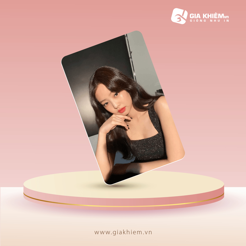 Card bơi BLACKPINK  Card nhựa dày như thẻ ATM CCCD