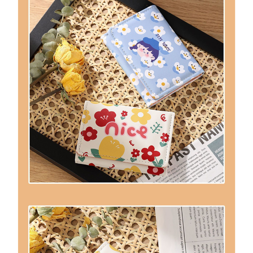 Ví Nữ Nhiều Hình Họa Tiết