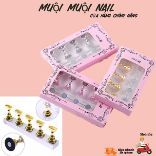 Đế gắn móng giả đế móng mẫu con cờ có nam châm chuyên dụng ngành nail