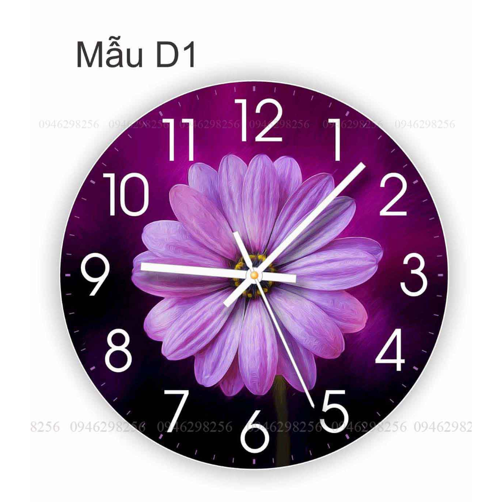 12 Mẫu Đồng hồ treo tường máy Kim trôi