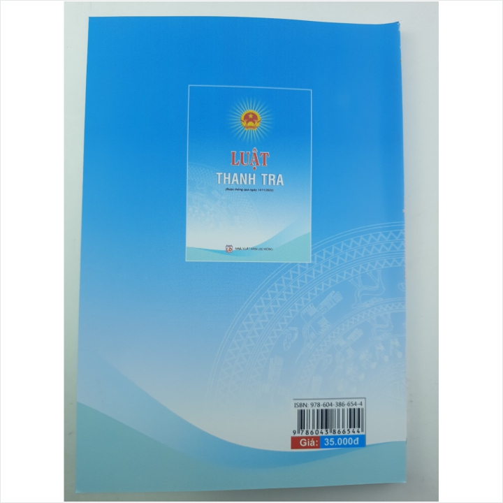 [Mã INBAU15 giảm 15K đơn 99K] Sách Luật Thanh tra năm 2022 (Có hiệu lực thi hành từ ngày 01/7/2023) - C341TP | BigBuy360 - bigbuy360.vn