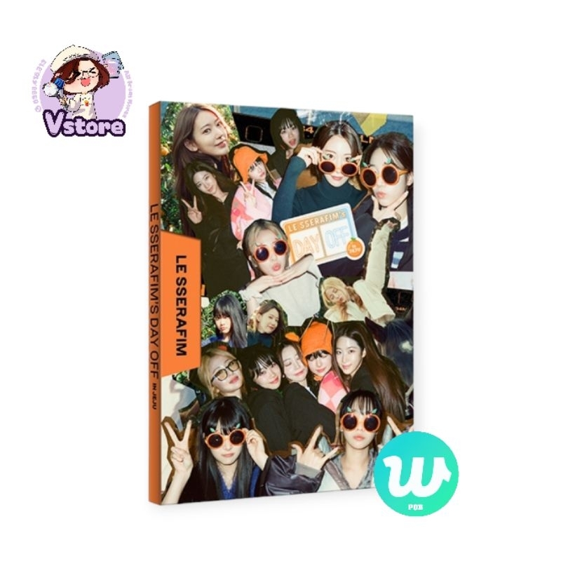 VStore - duyendo97  LE SSERAFIM's DAY OFF IN JEJU PHOTO + WITH POB: Chuyến dã ngoại tại Jeju ptb