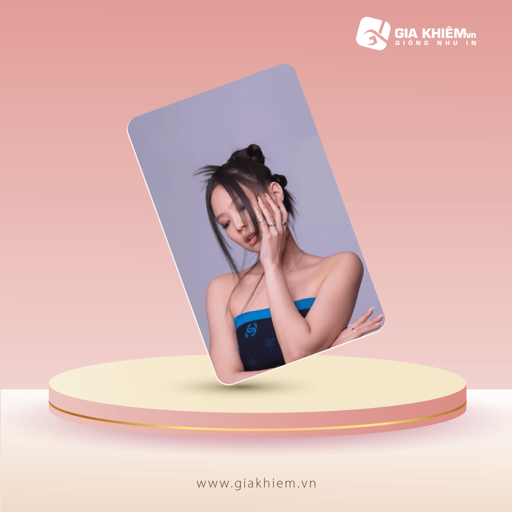 Card bơi BLACKPINK  Card nhựa dày như thẻ ATM CCCD
