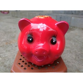 Lợn (Heo) đất tiếp kiệm size to.